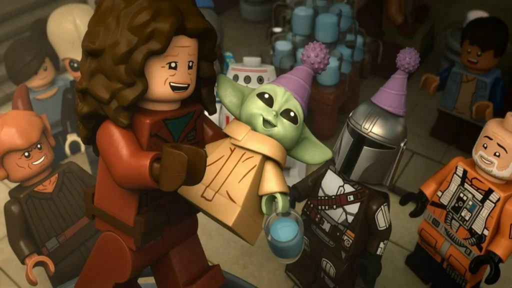 نقد انیمیشن LEGO Star Wars: The Mandalorian | فضای آجری هم جذاب است