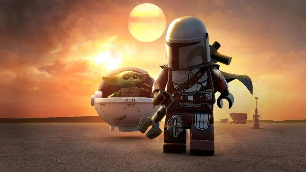 نقد انیمیشن LEGO Star Wars: The Mandalorian | فضای آجری هم جذاب است