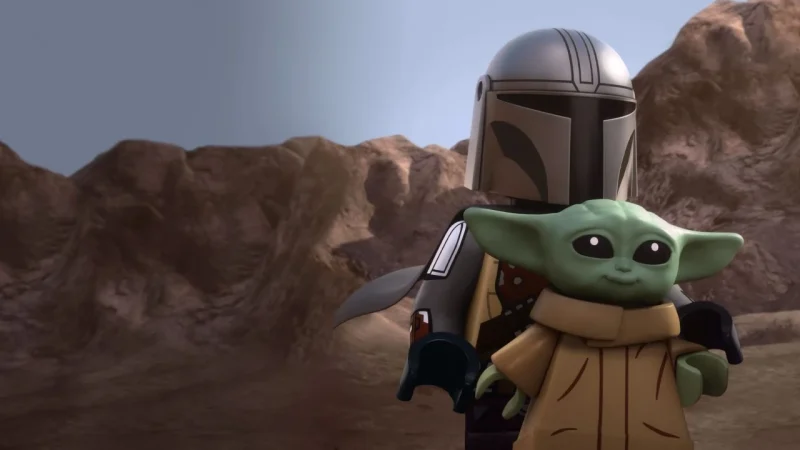 نقد انیمیشن LEGO Star Wars: The Mandalorian | فضای آجری هم جذاب است